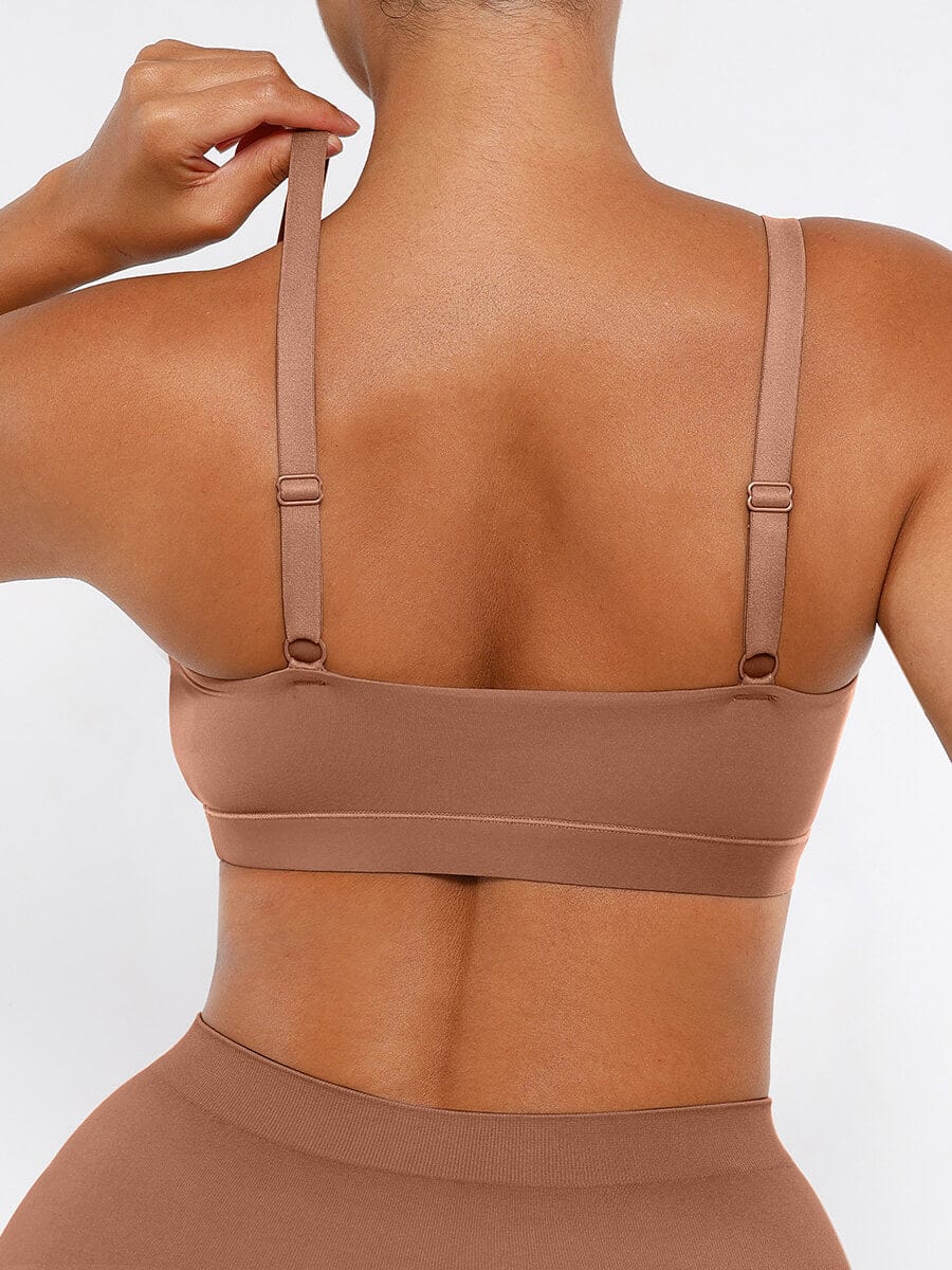 CurvedByOshun®  Comfort Everyday Bralette With Adjustable Shoulder Strap