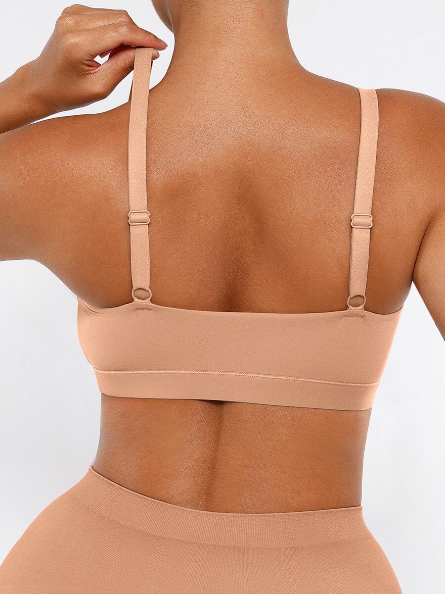 CurvedByOshun®  Comfort Everyday Bralette With Adjustable Shoulder Strap