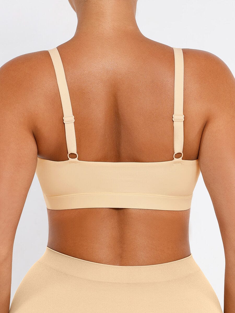 CurvedByOshun®  Comfort Everyday Bralette With Adjustable Shoulder Strap