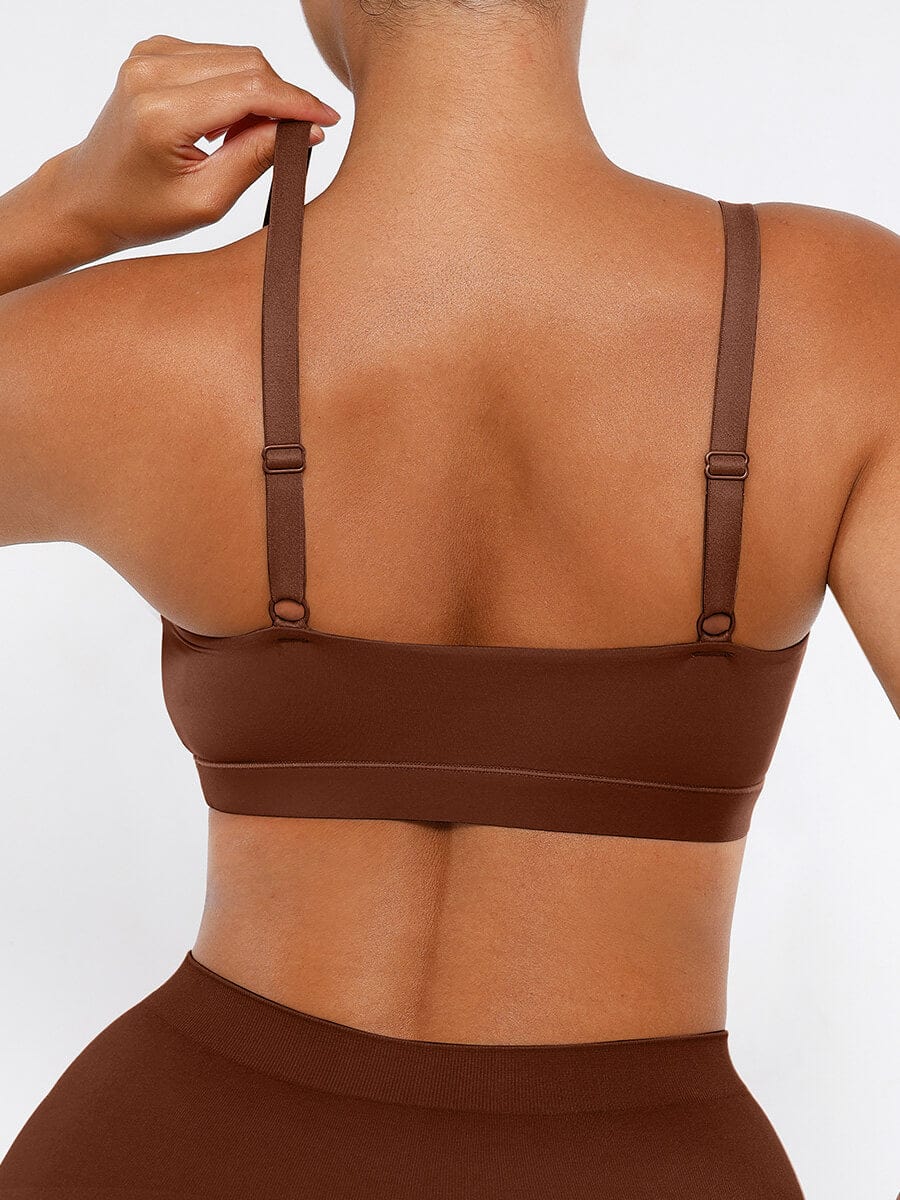 CurvedByOshun®  Comfort Everyday Bralette With Adjustable Shoulder Strap