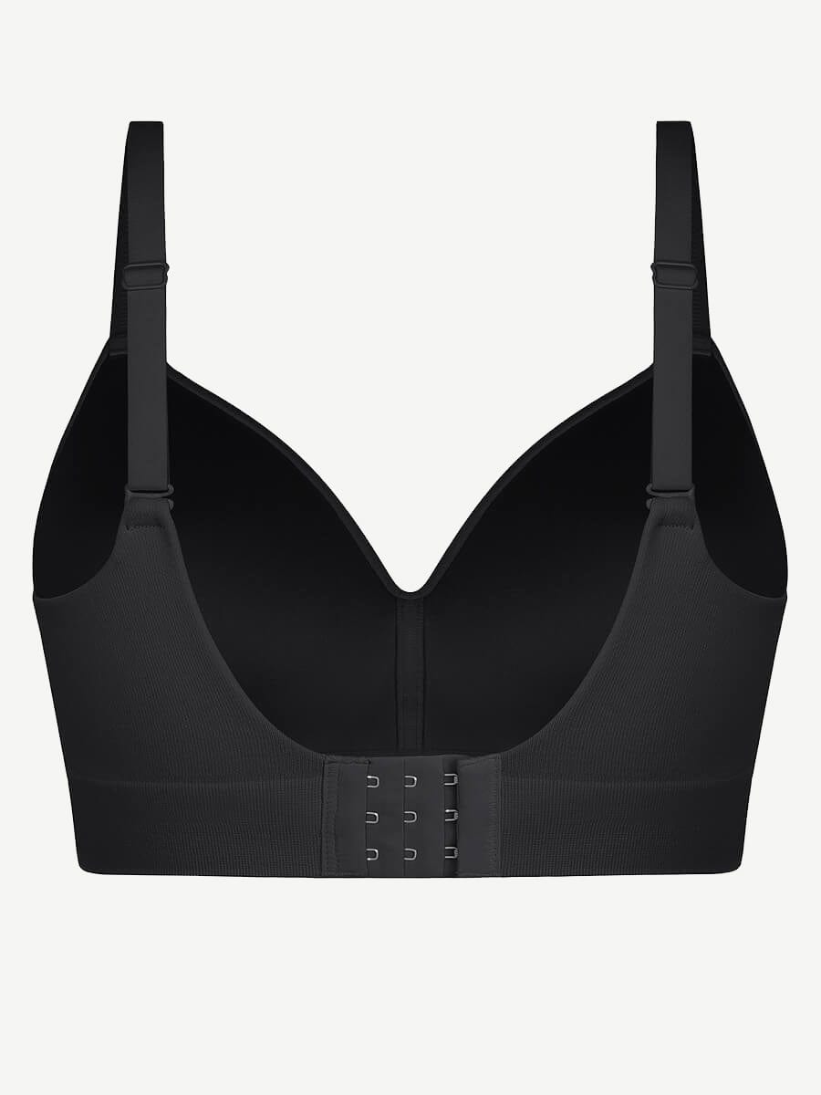 CurvedByOshun®  Seamless Wireless Bust Support Shapewear Bra