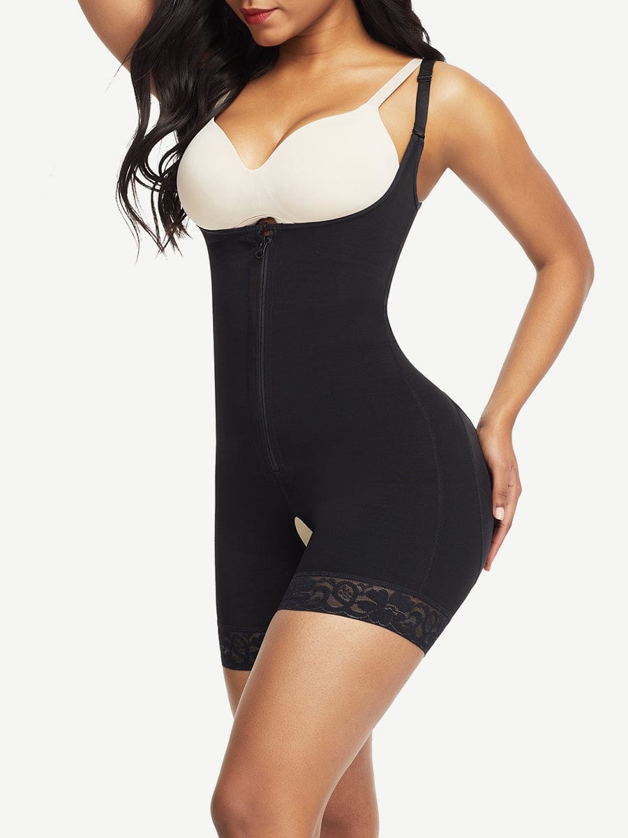 CurvedByOshun® Adjustable Straps Underbust Postsurgical Body Shaper Basic Shaping