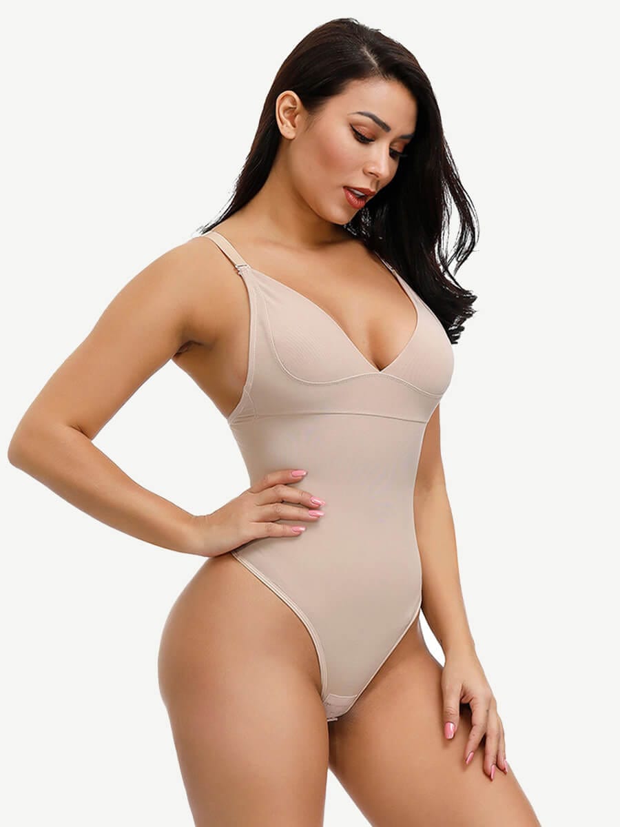 CurvedByOshun® Curve Creator Breathable Sexy Adjustable Strap Full Body Shaper Shaperwear